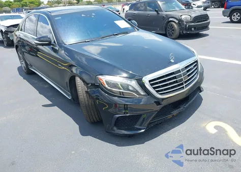 2015 Mercedes-Benz S 63 Amg 4Matic из США, поврежденный, VIN WDDUG7JBXFA200754